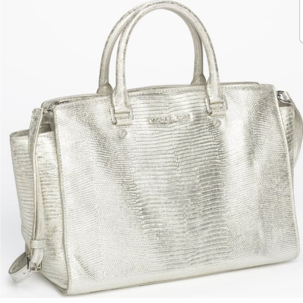 MICHAEL KORS SELMA ZIP SATCHEL